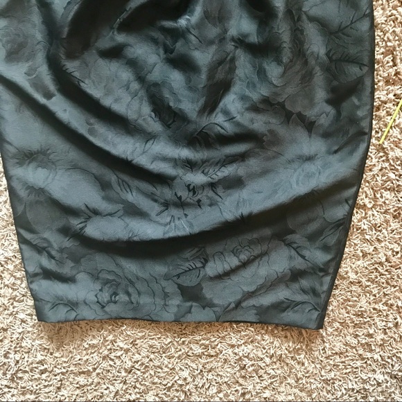 NWOT Anne Klein NY Rose Print Asymmetrical Dress - Picture 3 of 5